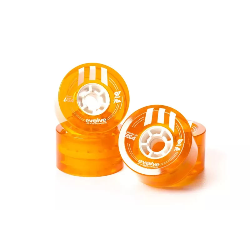 Evolve 97mm Wheels – Speed and Comfort for Electric Skateboards