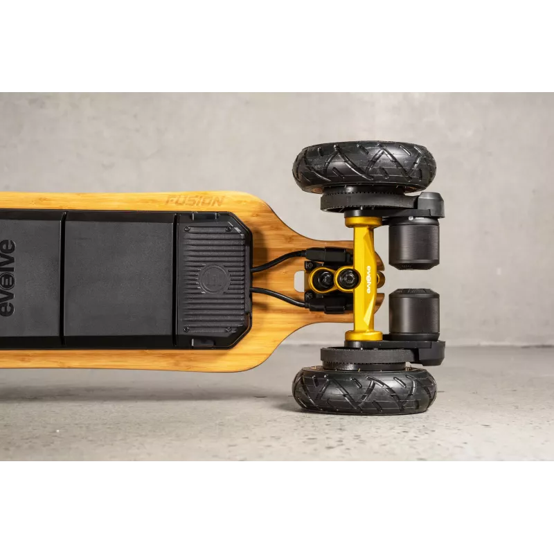 Skateboard électrique Evolve Fusion – Skate électrique puissant, flexible et personnalisable
