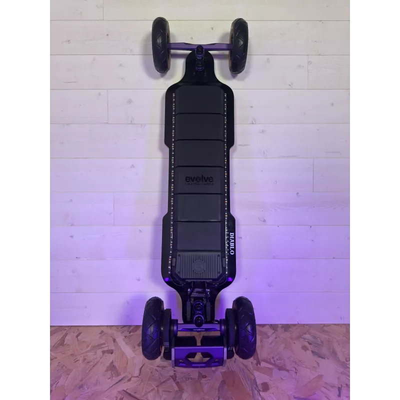 Bamboo Purple Edition – Skate électrique Evolve au style violet unique