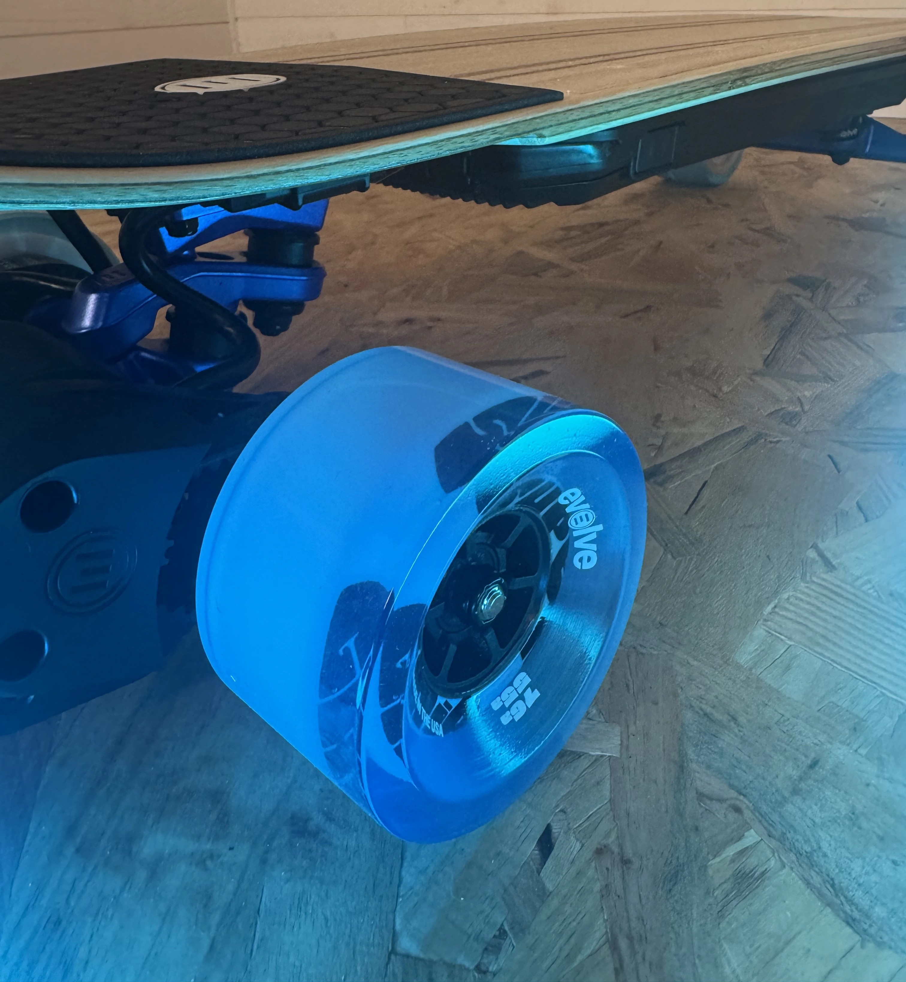 Blue 97mm SuperGrip Street Räder