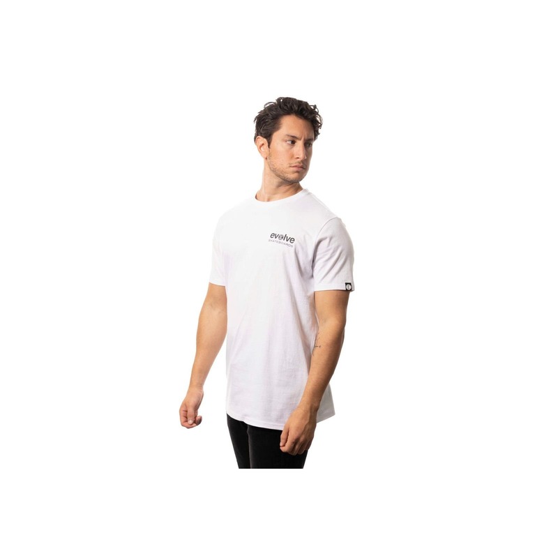 Evolve Essential Crew Tee White profile