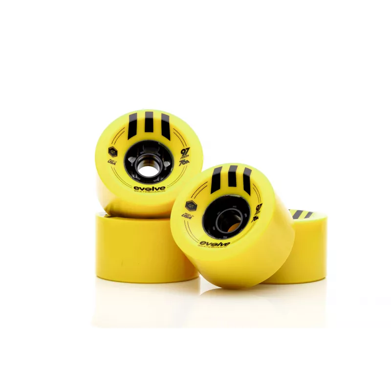Evolve 97mm Rollen Kontaktflache Detail