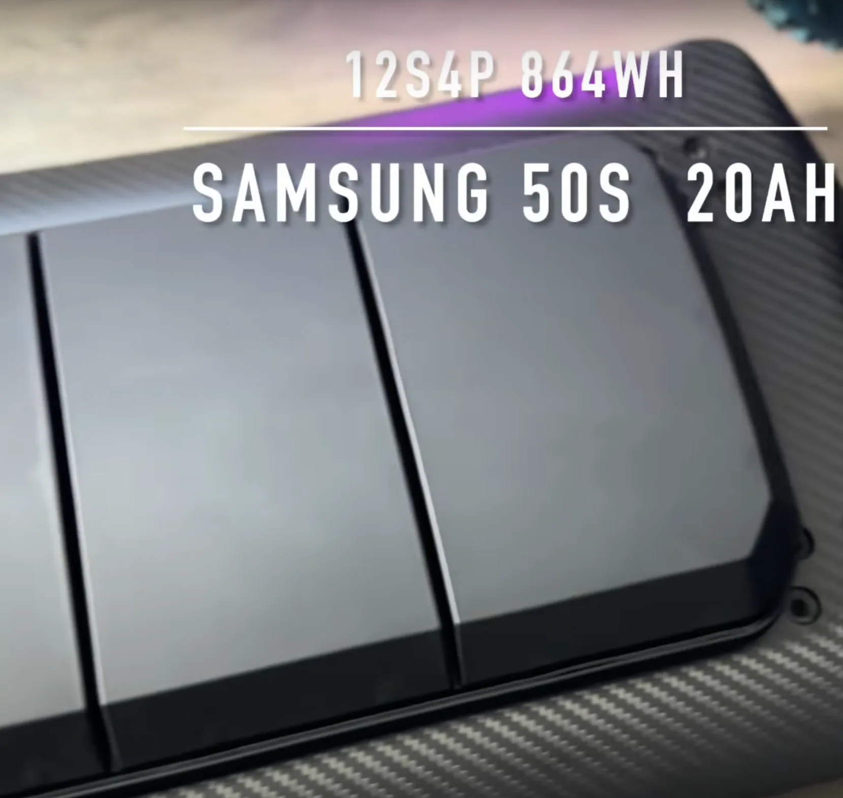 Batterie Samsung 50S Diablo Renegade autonomie 40km