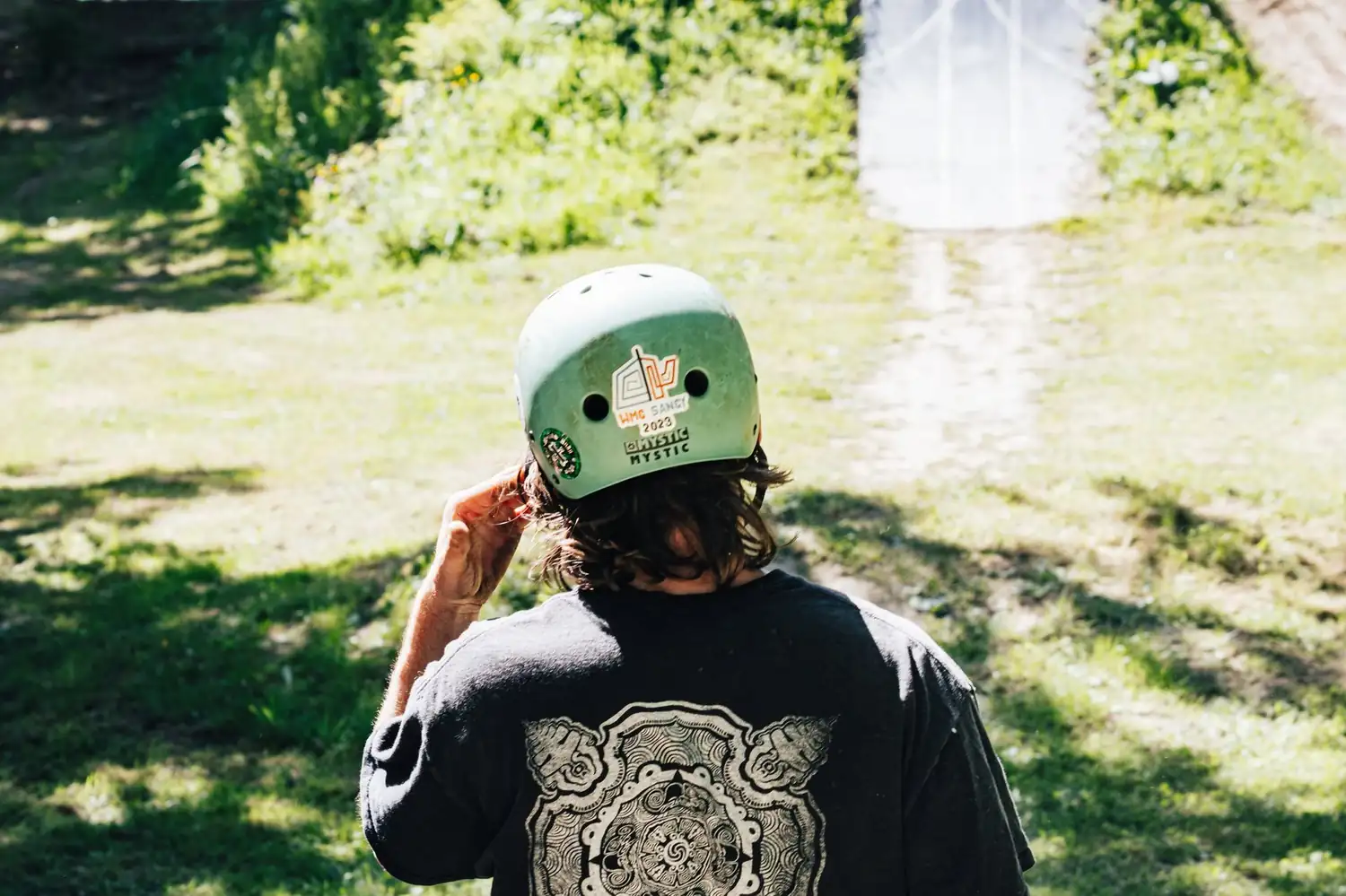 Riders en essai sur les boards Evolve