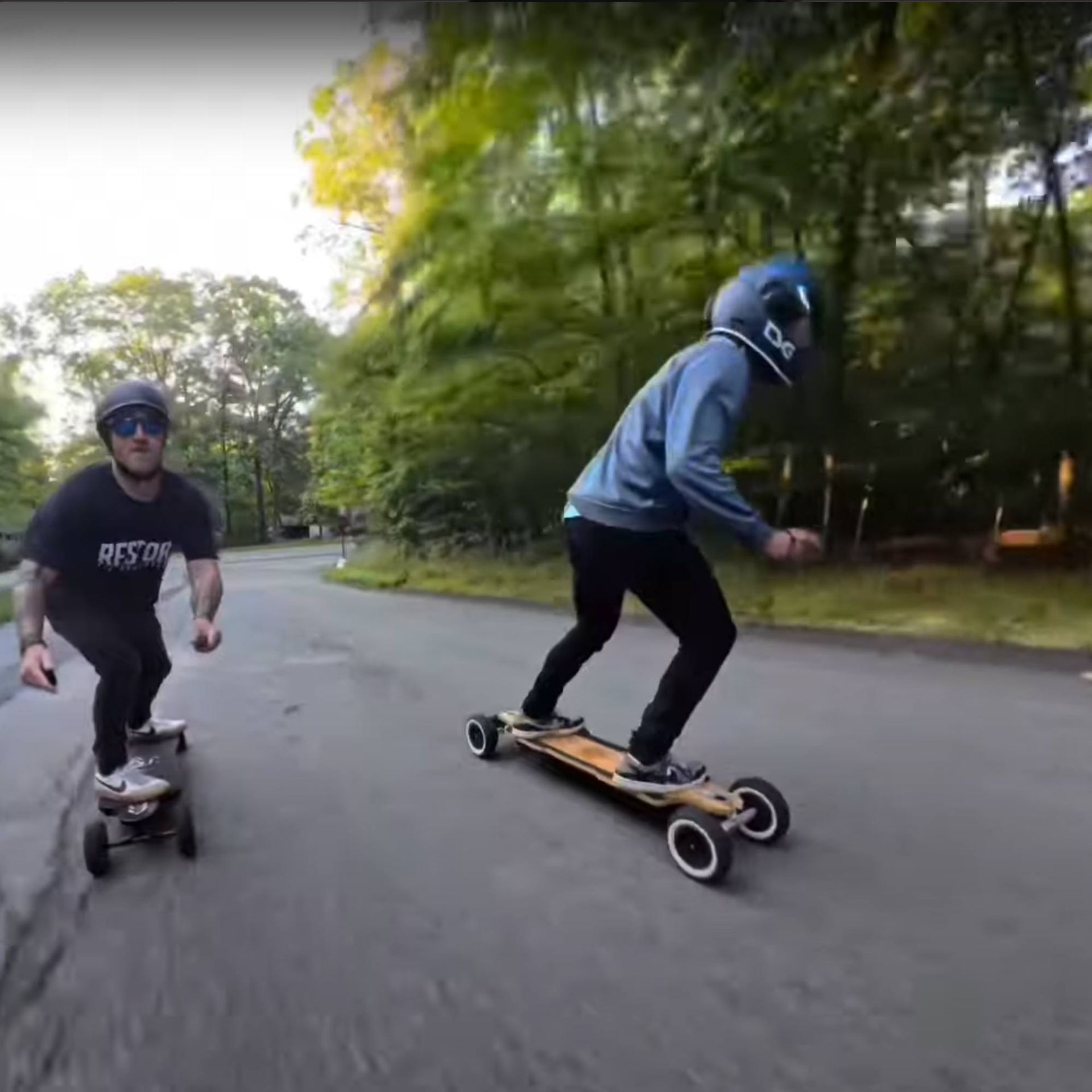 Test Evolve Diablo Bamboo par ESK8UNITY