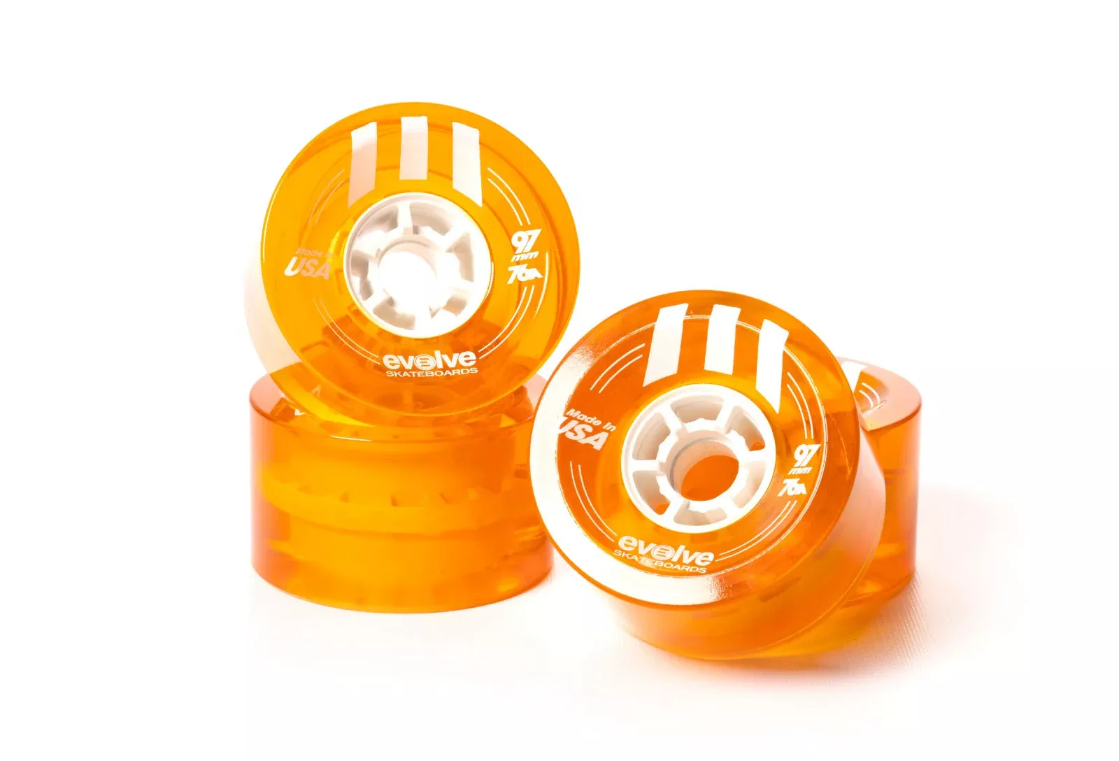 97mm Evolve wheels - 1136