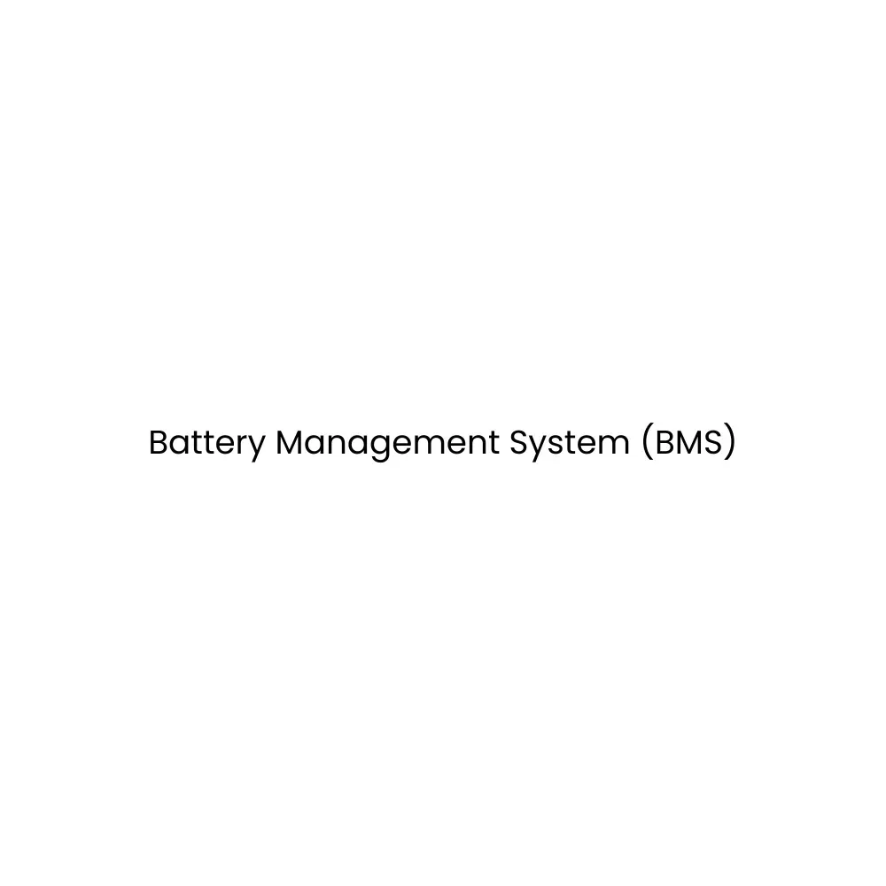 Battery Management System (BMS) – view 6