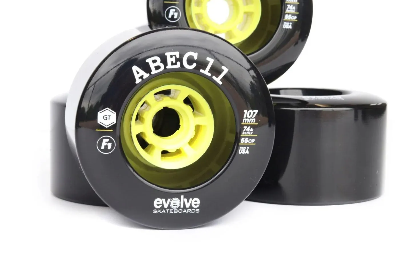 Street Wheels 107 mm - Evolve / ABEC, view 1