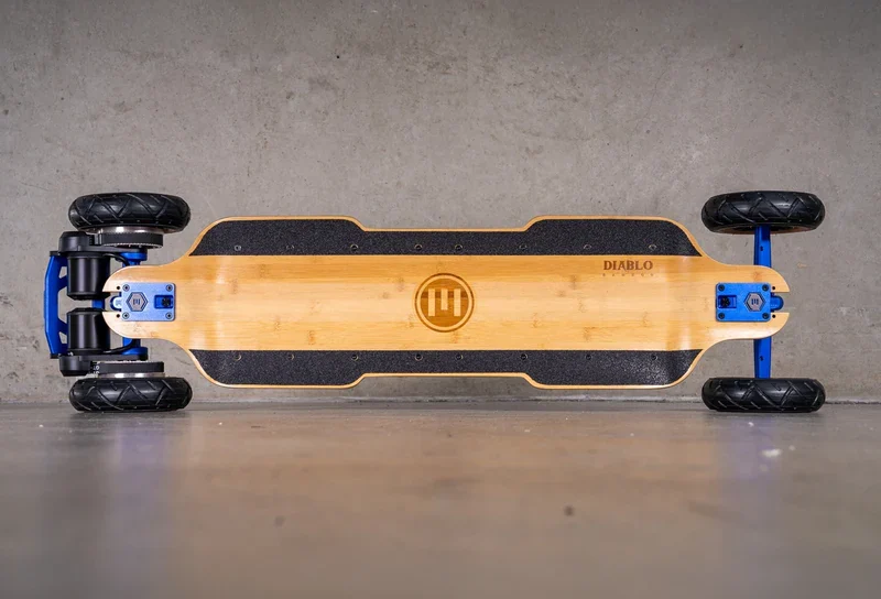 Diablo Bamboo Blue - bottom view