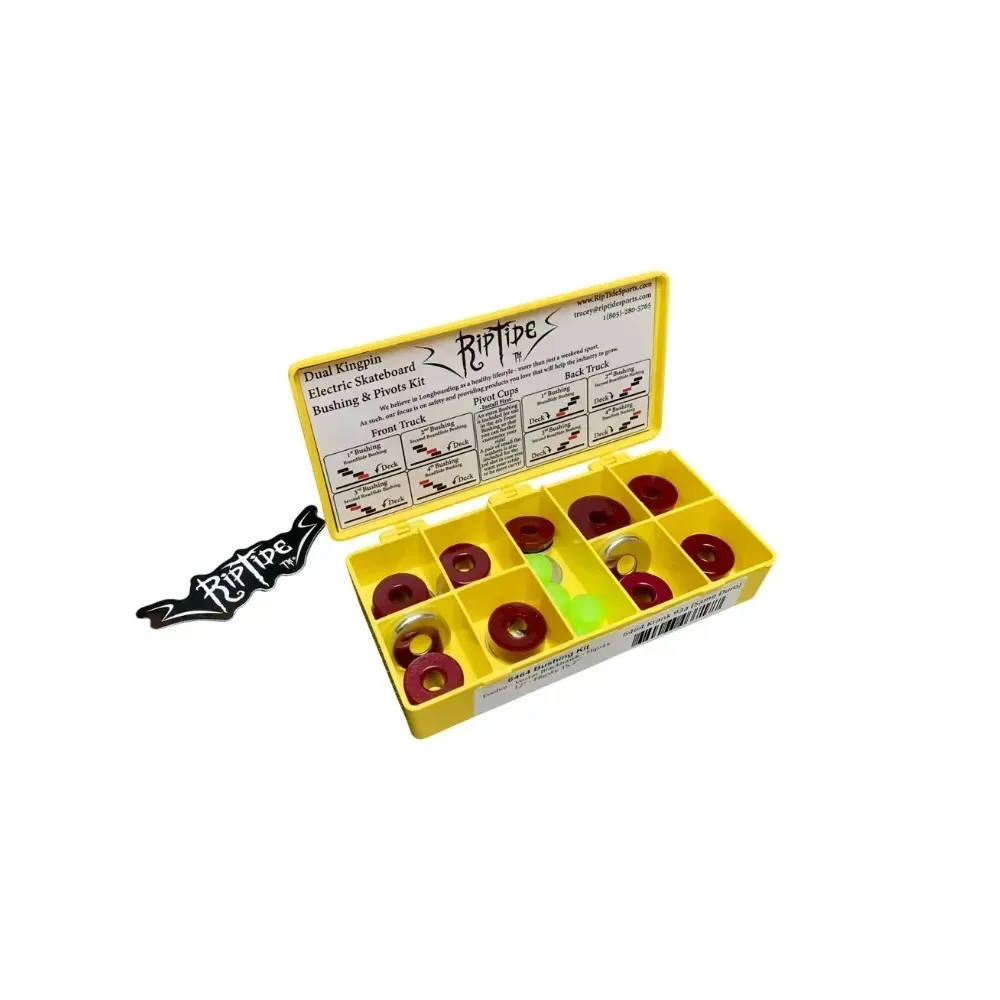 [IDS-35440] DKP 6464 Bushings Kit for Electric Skateboards - Evolve, Vestar, Flipsky (Kit soft 90a)